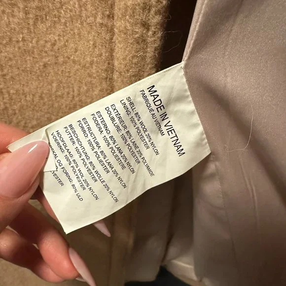 Club Monaco Wool Coat XS - Picture 2 of 5